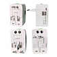 Adaptador Enchufe Universal Viaje VoltWorld TL777 Tecnolab - Miniatura 6