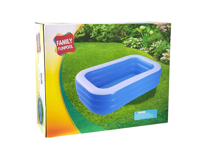 Piscina Inflable Rectangular 210cm 1500lts DBG1725 Dblue 5