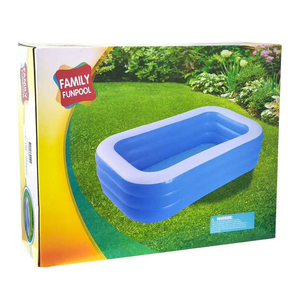 Piscina Inflable Rectangular 210cm 1500lts DBG1725 Dblue 5