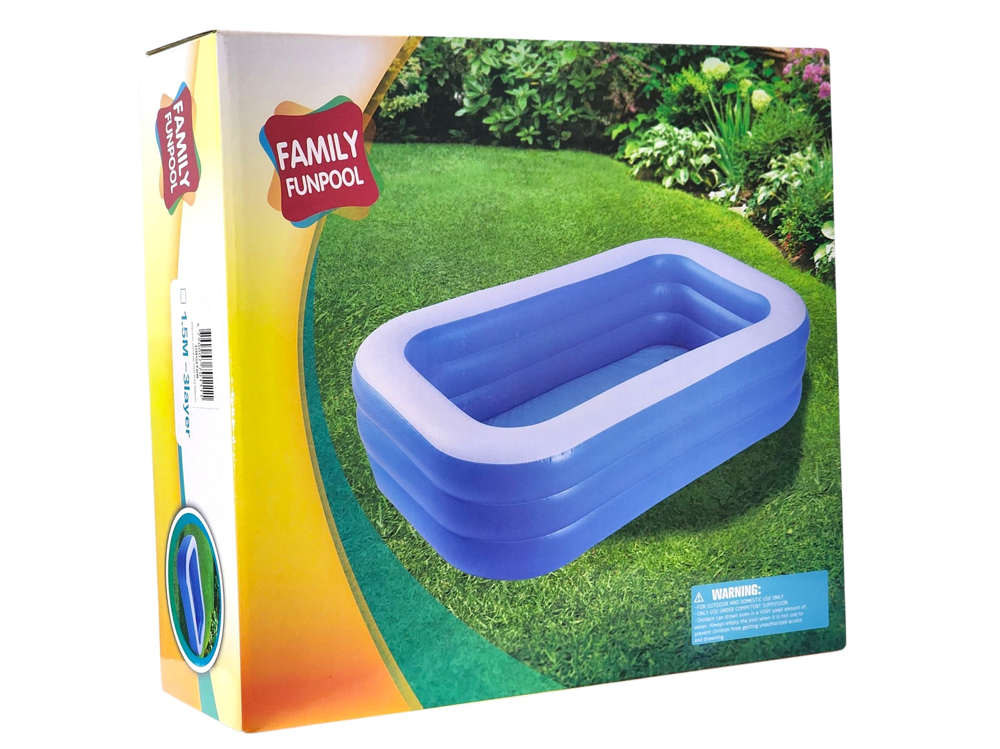 Piscina Inflable Rectangular 150cm DBG1726 Dblue 5