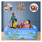 Piscina Inflable 115cm con 3 Anillos Diseños DBG1727 Dblue - Miniatura 3