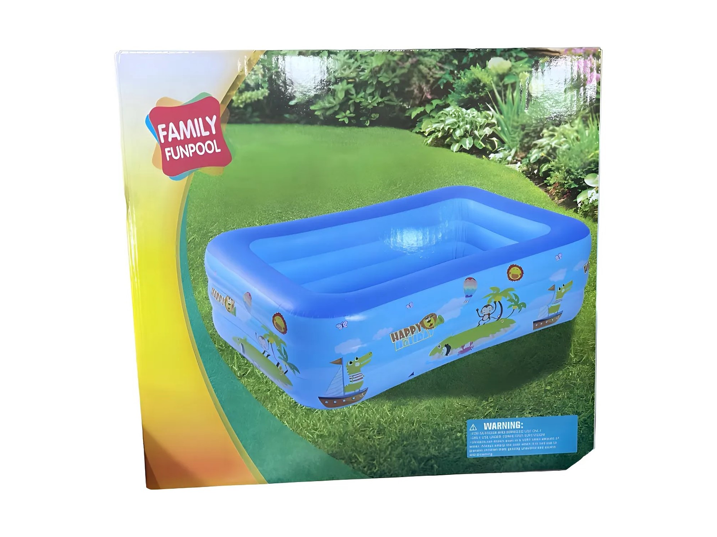 Piscina Inflable 115cm con 3 Anillos Diseños DBG1727 Dblue 5
