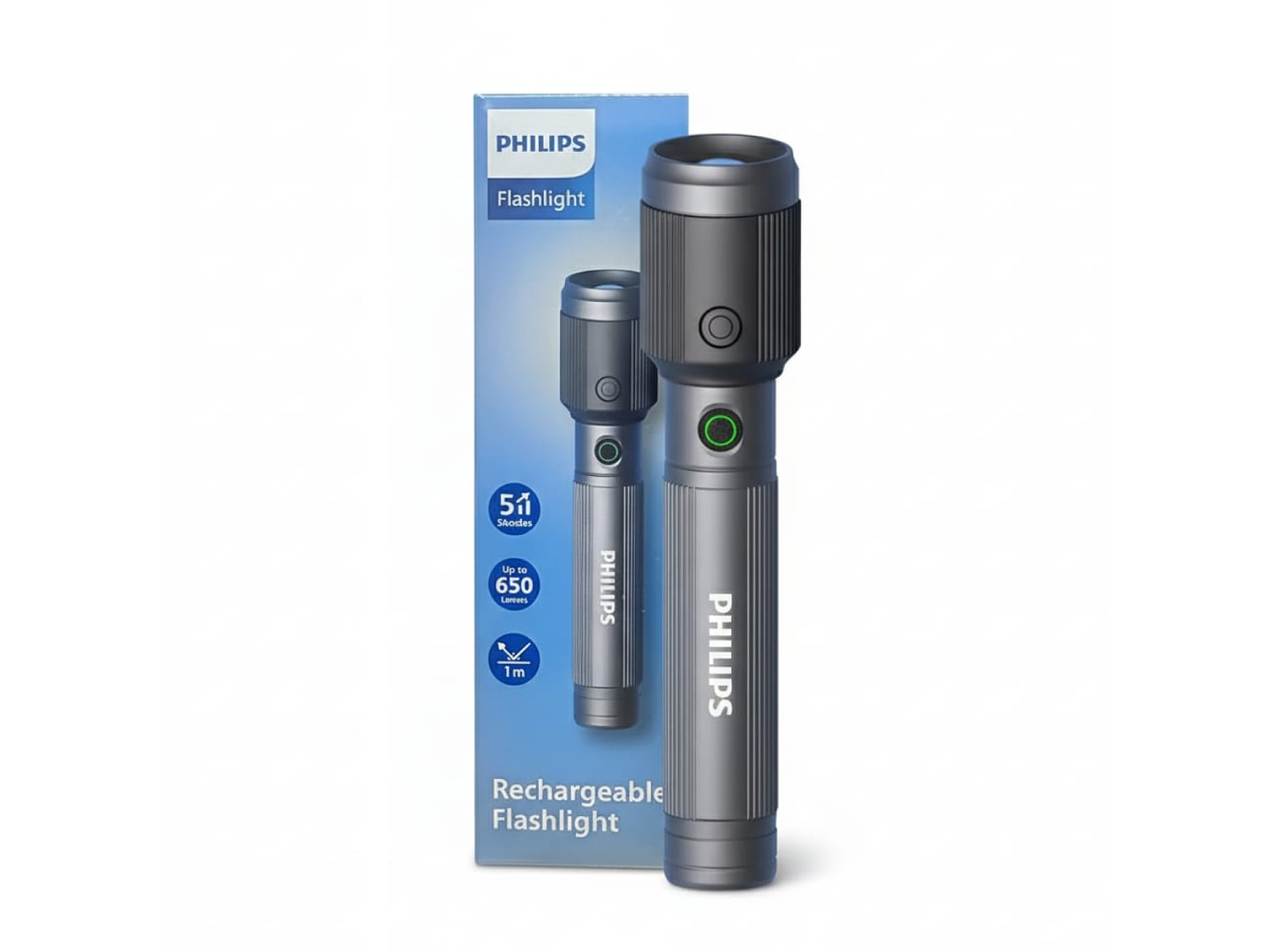 Linterna Recargable 15W USB-C 650 lm SFL2141/56 Philips 3