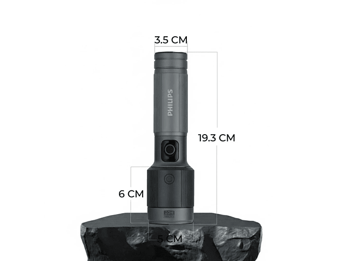 Linterna LED Recargable 30W 1450lm SFL5141 Philips 5