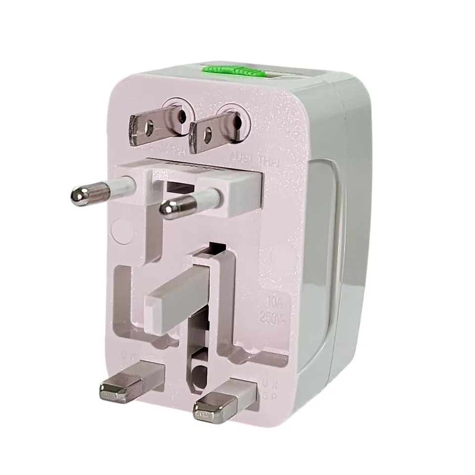 Adaptador Universal De Viaje Zentrel Travel Tl357 Tecnolab 2