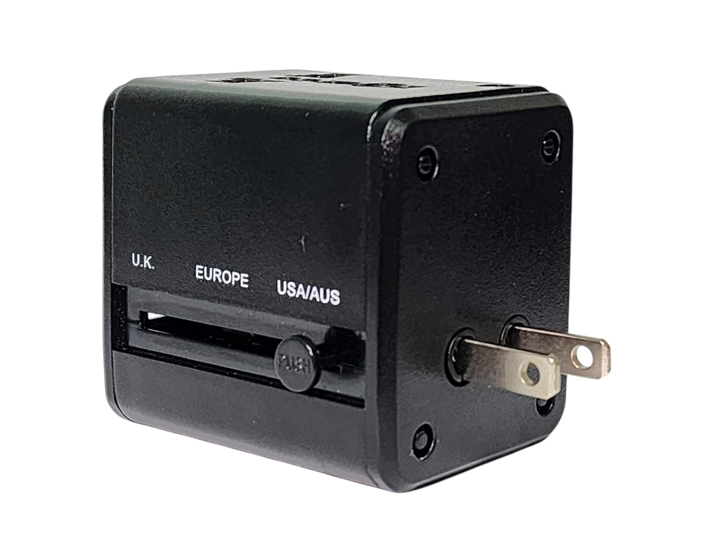 Adaptador Universal De Viaje 2 Usb ProAdaptor TL354 Tecnolab 4