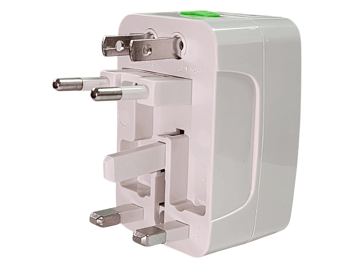 Adaptador Universal De Viaje Zentrel Travel Tl357 Tecnolab 3