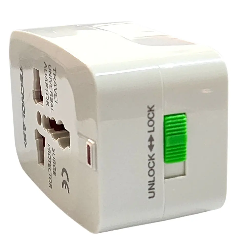 Adaptador Universal De Viaje Zentrel Travel Tl357 Tecnolab 4