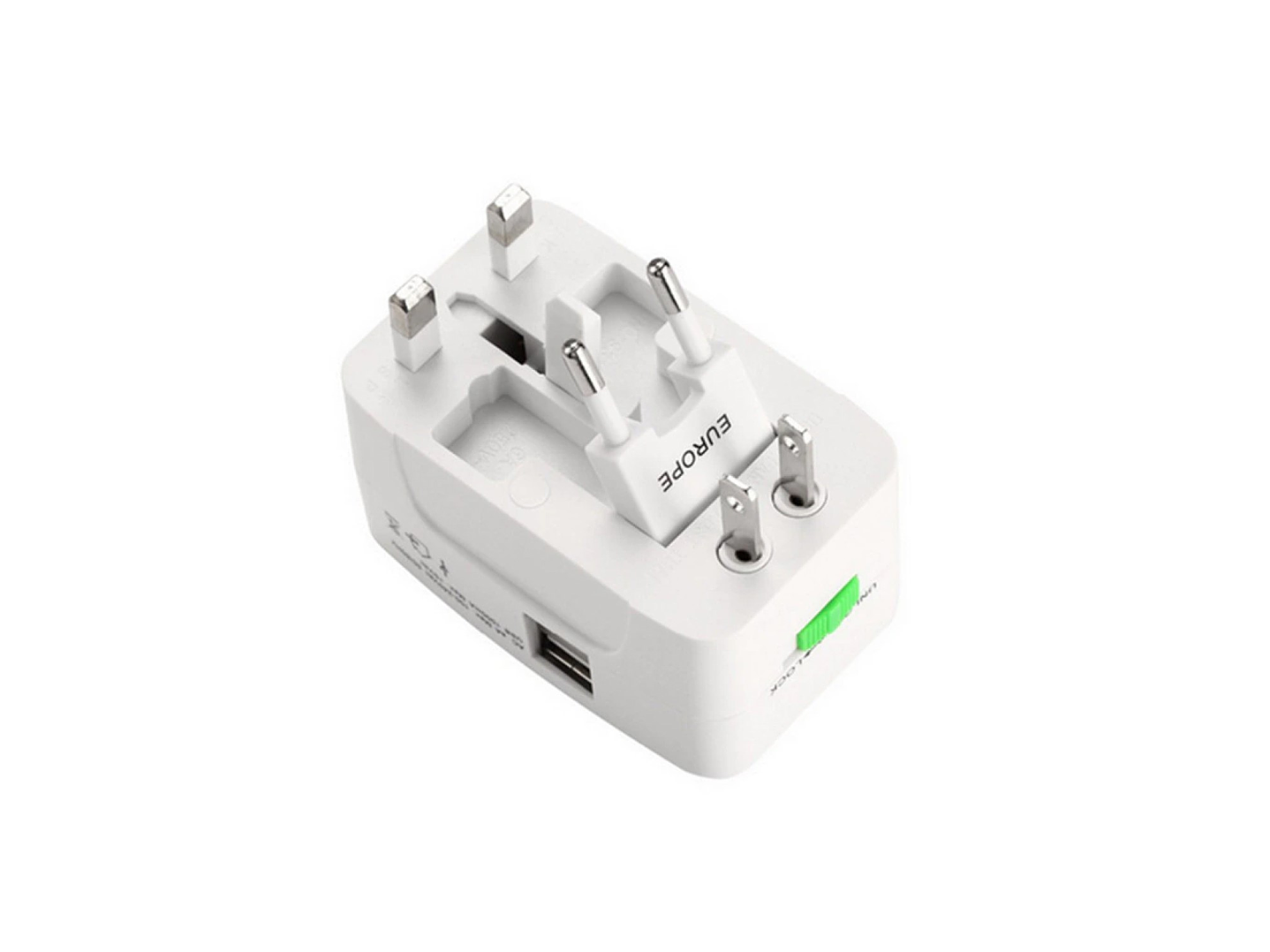 Adaptador Universal De Viaje Voltrek Plus Tl356 Tecnolab 5