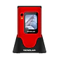 Celular Senior 4G Doble Pantalla BT TL705R Tecnolab Rojo - Miniatura 1