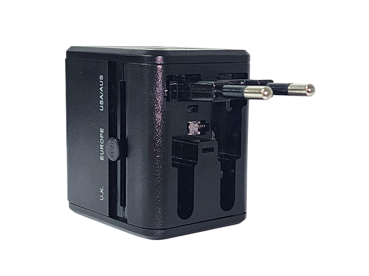 Adaptador Universal De Viaje 2 Usb ProAdaptor TL354 Tecnolab 8