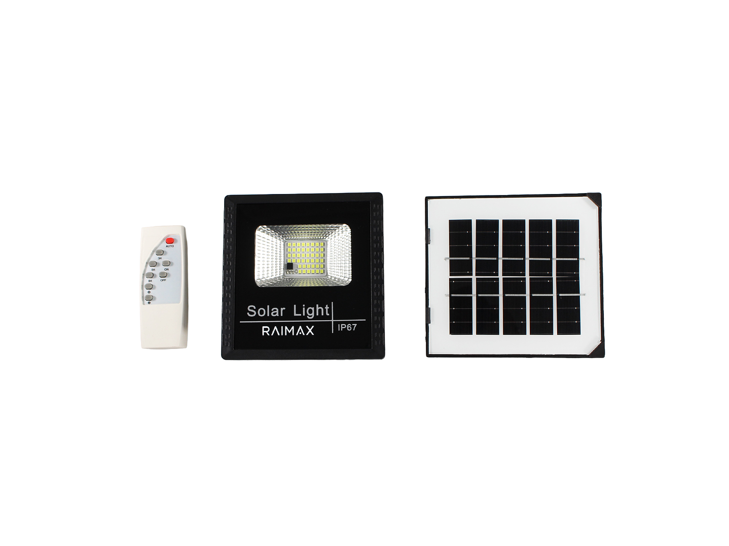 Reflector Solar 50W LED IP67 Sensor y Control RM0007 Raimax 1