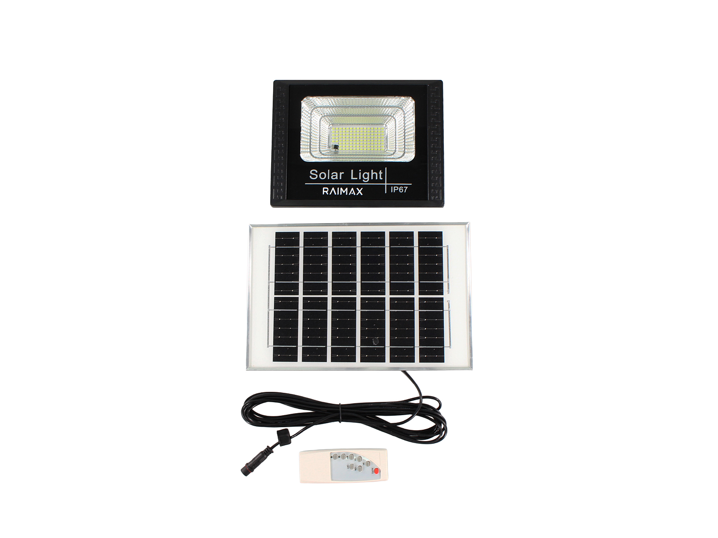 Reflector solar 200W LED IP67 Sensor y Control RM0009 Raimax 1