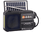 Radio Portátil Solar AM FM SW LED 15W TL653BK Tecnolab Negro - Miniatura 1