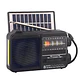 Radio Portátil Solar AM FM SW LED 15W TL653BK Tecnolab Negro - Miniatura 1