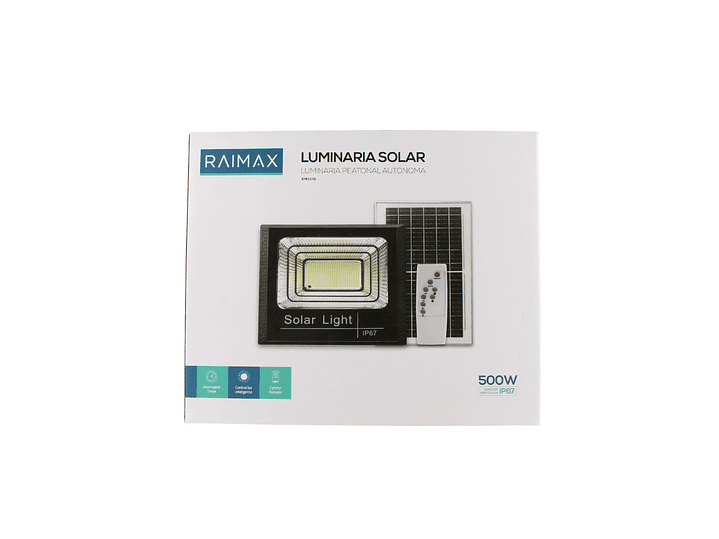 Reflector solar 500W LED IP67 Sensor y Control RM0010 Raimax 4