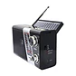 Radio Portátil AM FM SW Solar Band 3 LED USB TL635 Tecnolab - Miniatura 3