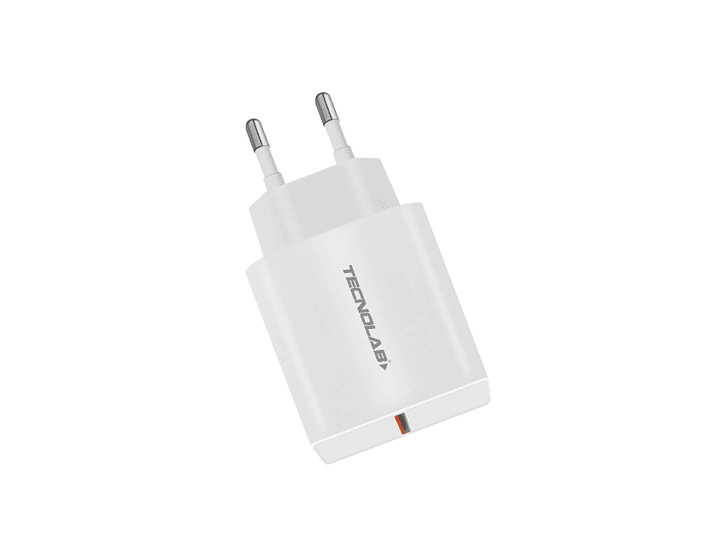 Cargador Rápido QC 3.0 + Cable USB a USB-C TL046W Tecnolab 2