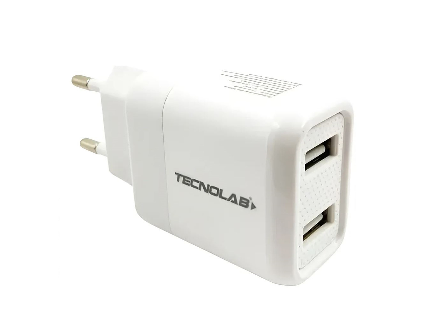 Cargador Pared 2 puertos USB + Cable USB-C TL044W Tecnolab 3
