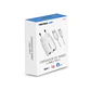 Cargador Pared 2 puertos USB + Cable USB-C TL044W Tecnolab - Miniatura 4