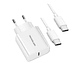 Cargador Rápido 3.0 18W + Cable USB-C a USB-C TL094 Tecnolab - Miniatura 1
