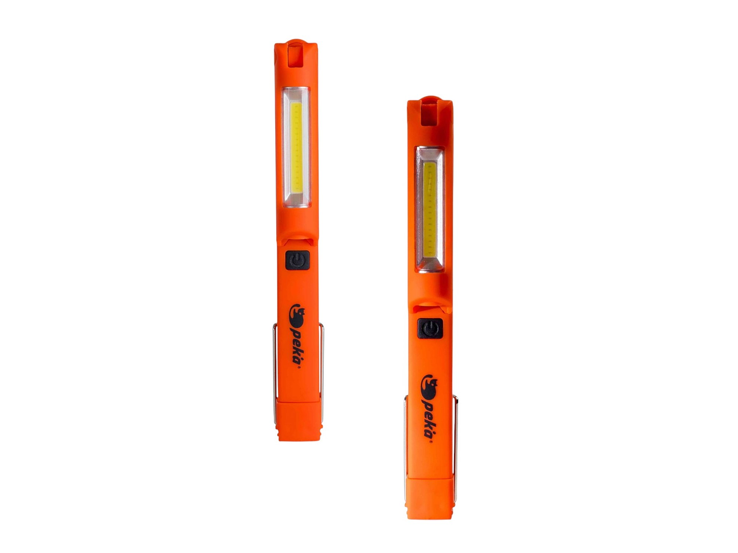 Linterna Lápiz Recargable Doble Luz Magnética W010 Peka 4