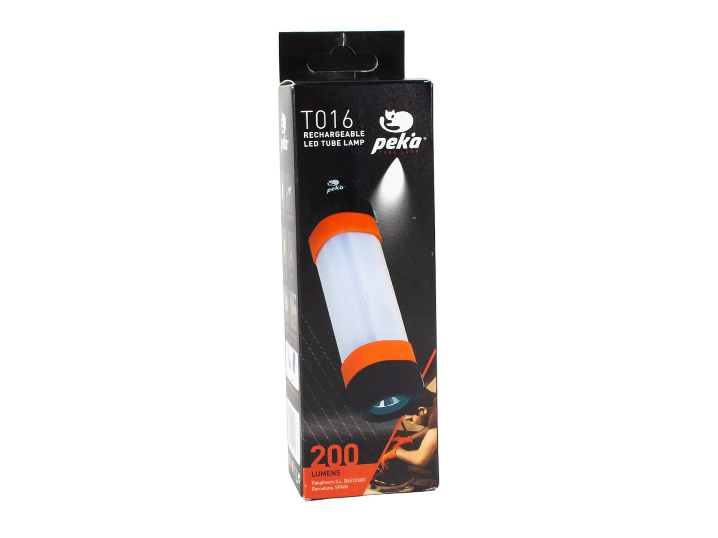 Linterna Recargable Tubular 200lm LED Repelente T016 Peka 5