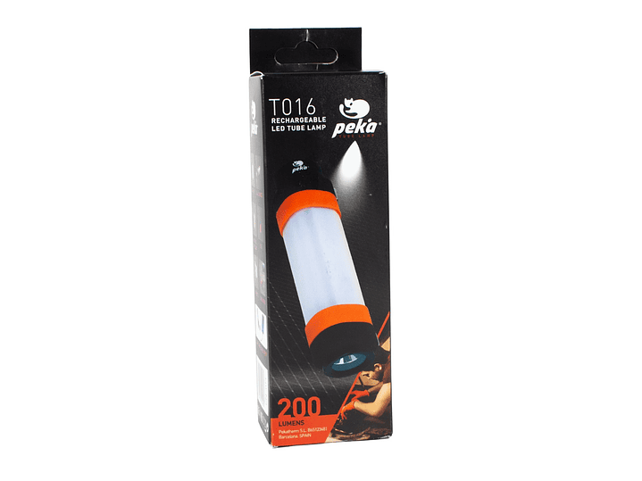 Linterna Recargable Tubular 200lm LED Repelente T016 Peka 5
