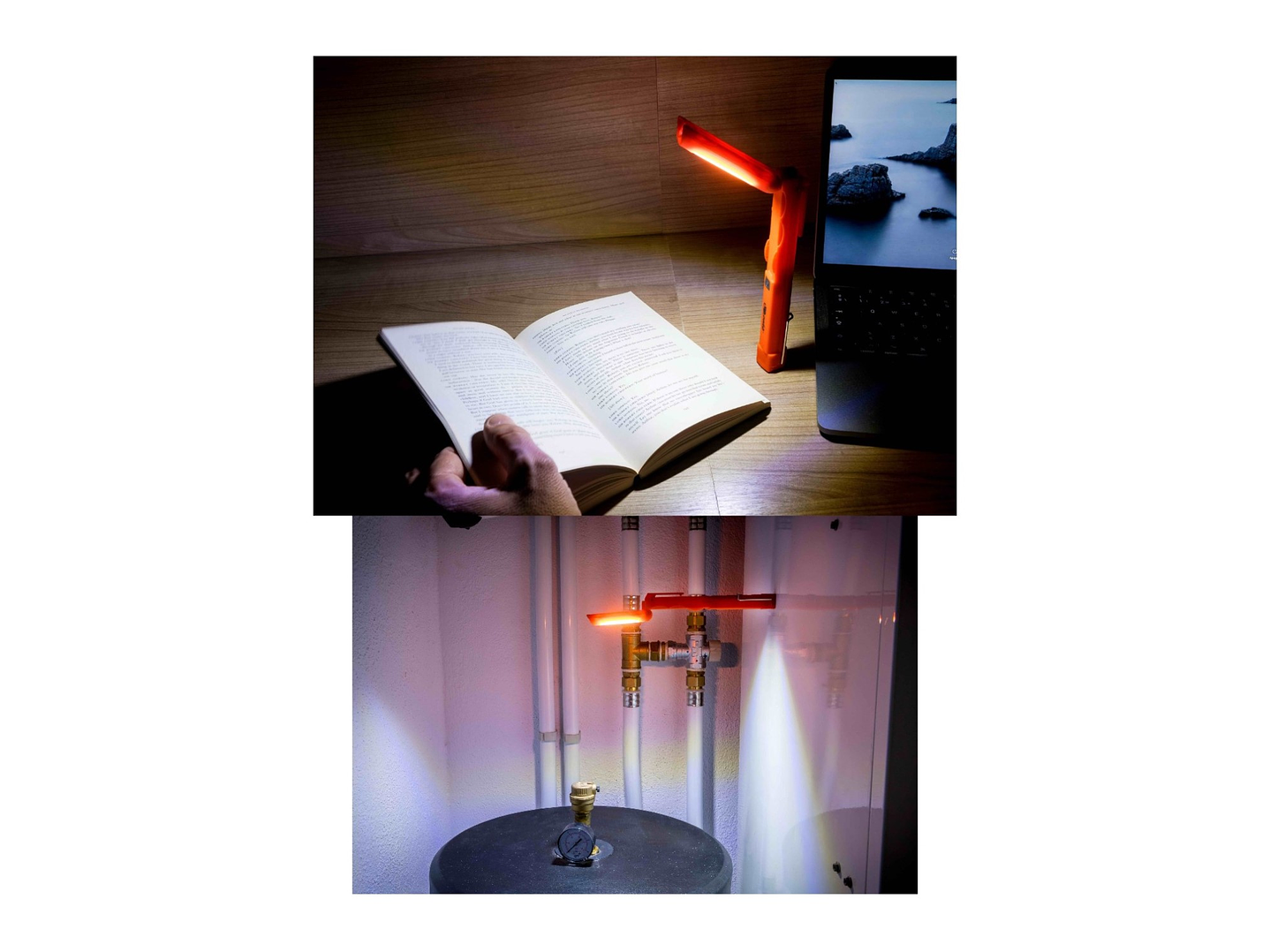 Linterna Lápiz Recargable Doble Luz Magnética W010 Peka 9