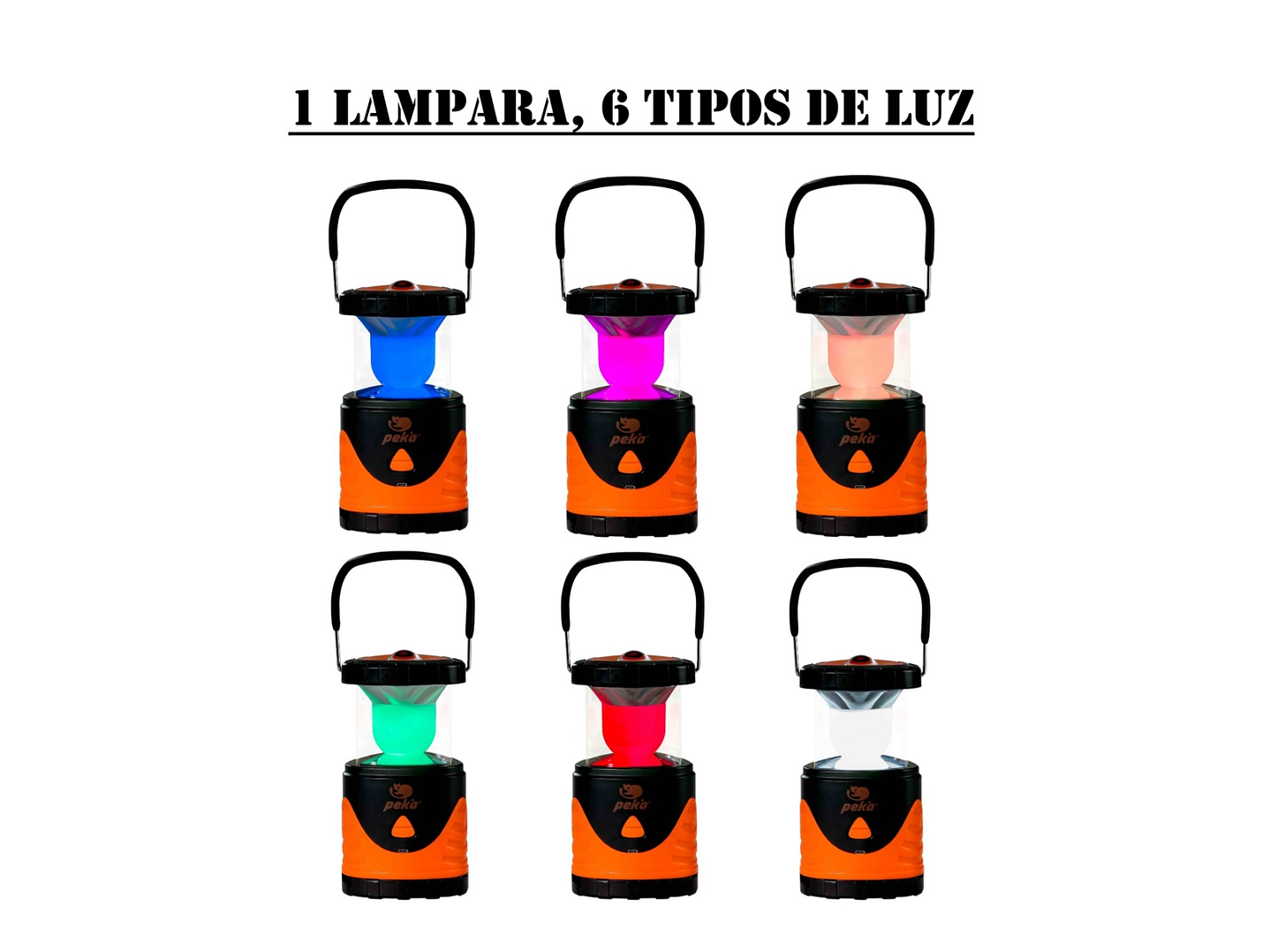 Linterna LED 3w/10w Telescópica Recargable CL005 Peka 5