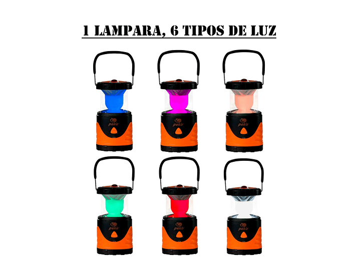 Linterna LED 3w/10w Telescópica Recargable CL005 Peka 5