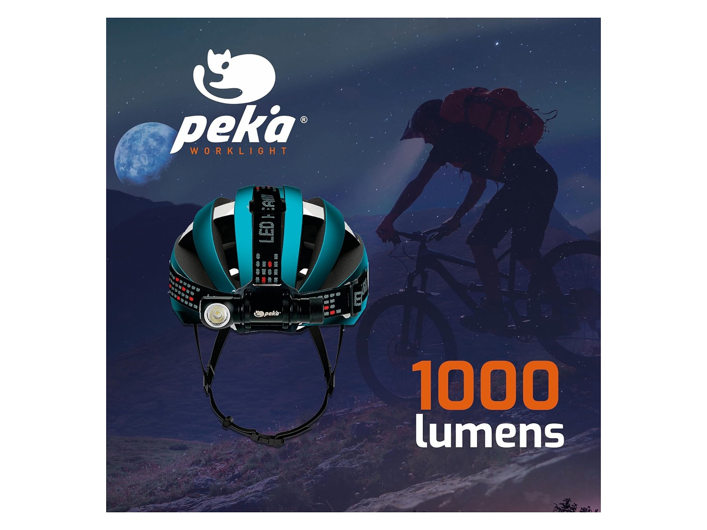 Lámpara Multifuncional LED 10W Recargable 1000lm HL1000 Peka 7