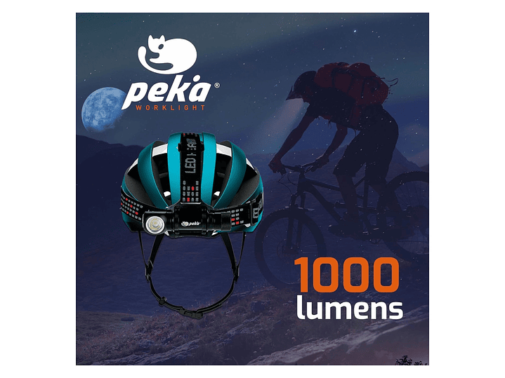 Lámpara Multifuncional LED 10W Recargable 1000lm HL1000 Peka 7