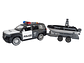 Juguete Camioneta Policía Fricción Lancha Luz Sonido DBG1667 - Miniatura 1
