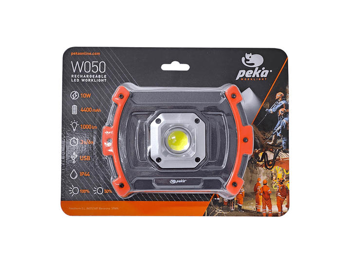 Luz de trabajo COB 10W Recargable Magnética W050 Peka 7