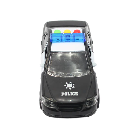 Juguete Auto Policía Patrulla Luces Sonido Fricción DBG1675