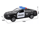 Juguete Auto Policía Patrulla Luces Sonido Fricción DBG1675 - Miniatura 4