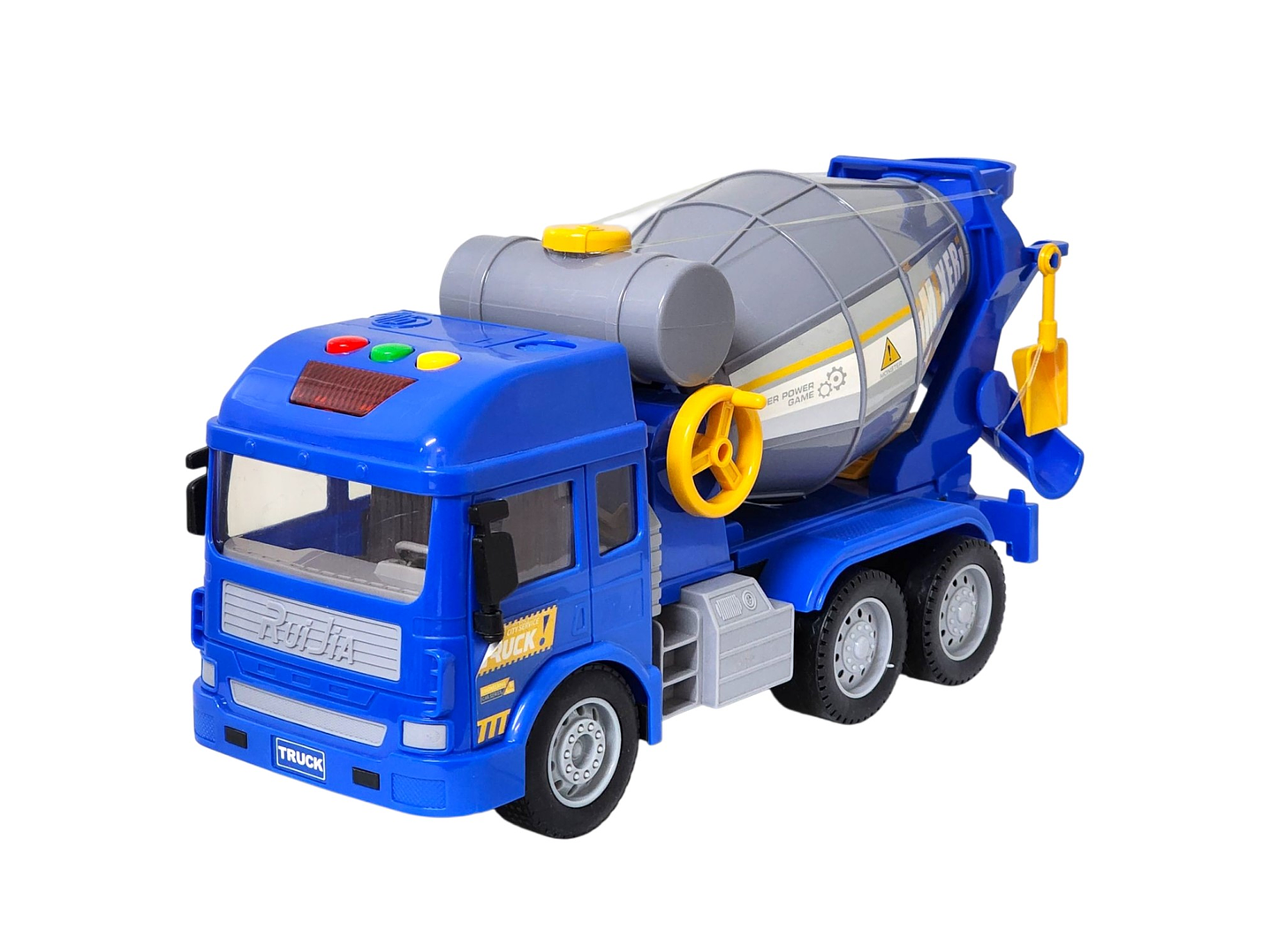 Juguete Camión Hormigonera Luz Sonido Fricción DBG1678 Azul 1