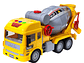 Juguete Camión Hormigonera Sonido Fricción DBG1678 Amarillo - Miniatura 1