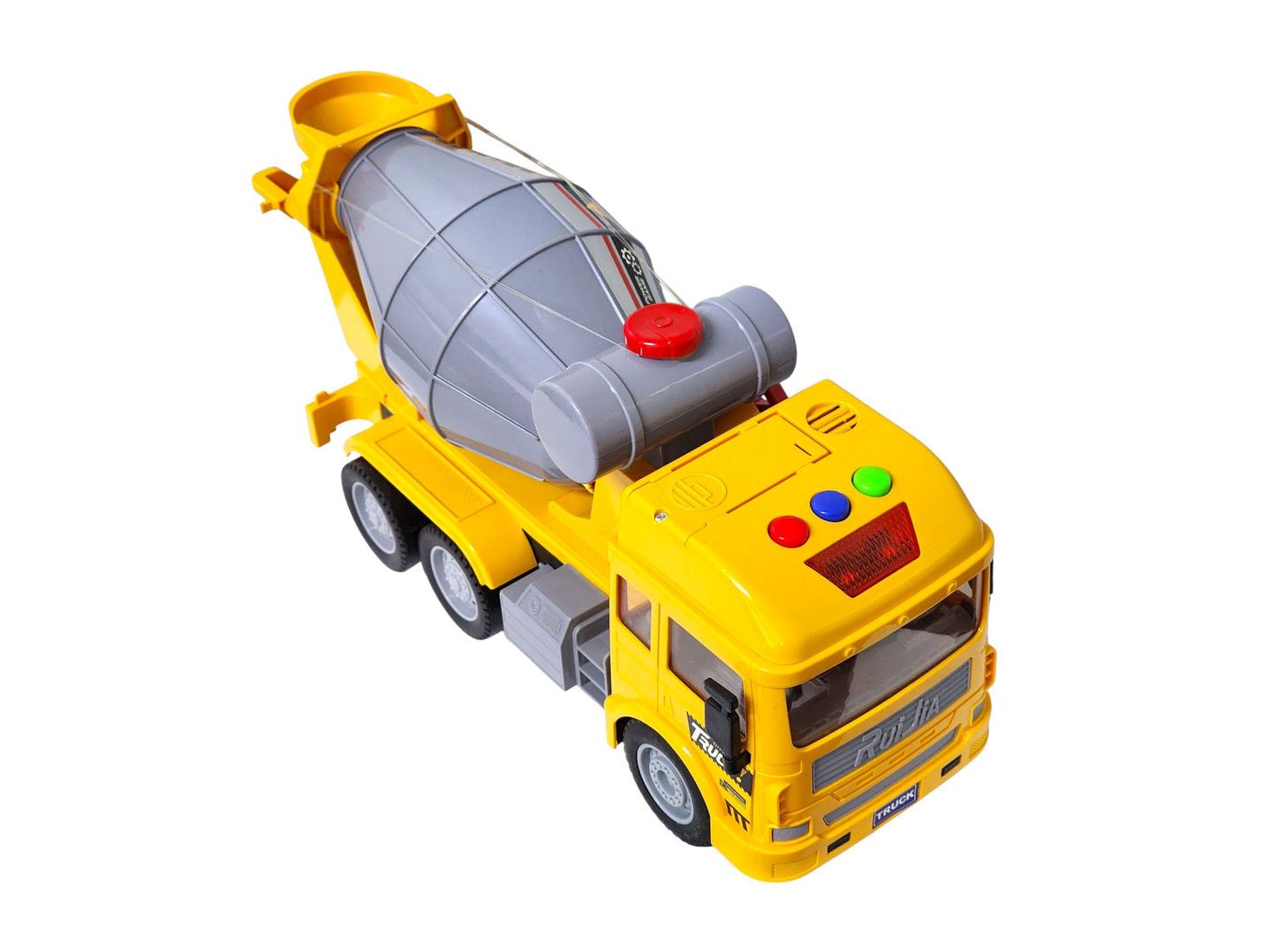 Juguete Camión Hormigonera Sonido Fricción DBG1678 Amarillo 2