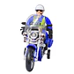 Juguete Moto Policía Luz Sonido Fricción Sujeto Poli DBG1677 - Miniatura 3