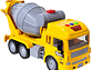Juguete Camión Hormigonera Sonido Fricción DBG1678 Amarillo - Miniatura 3