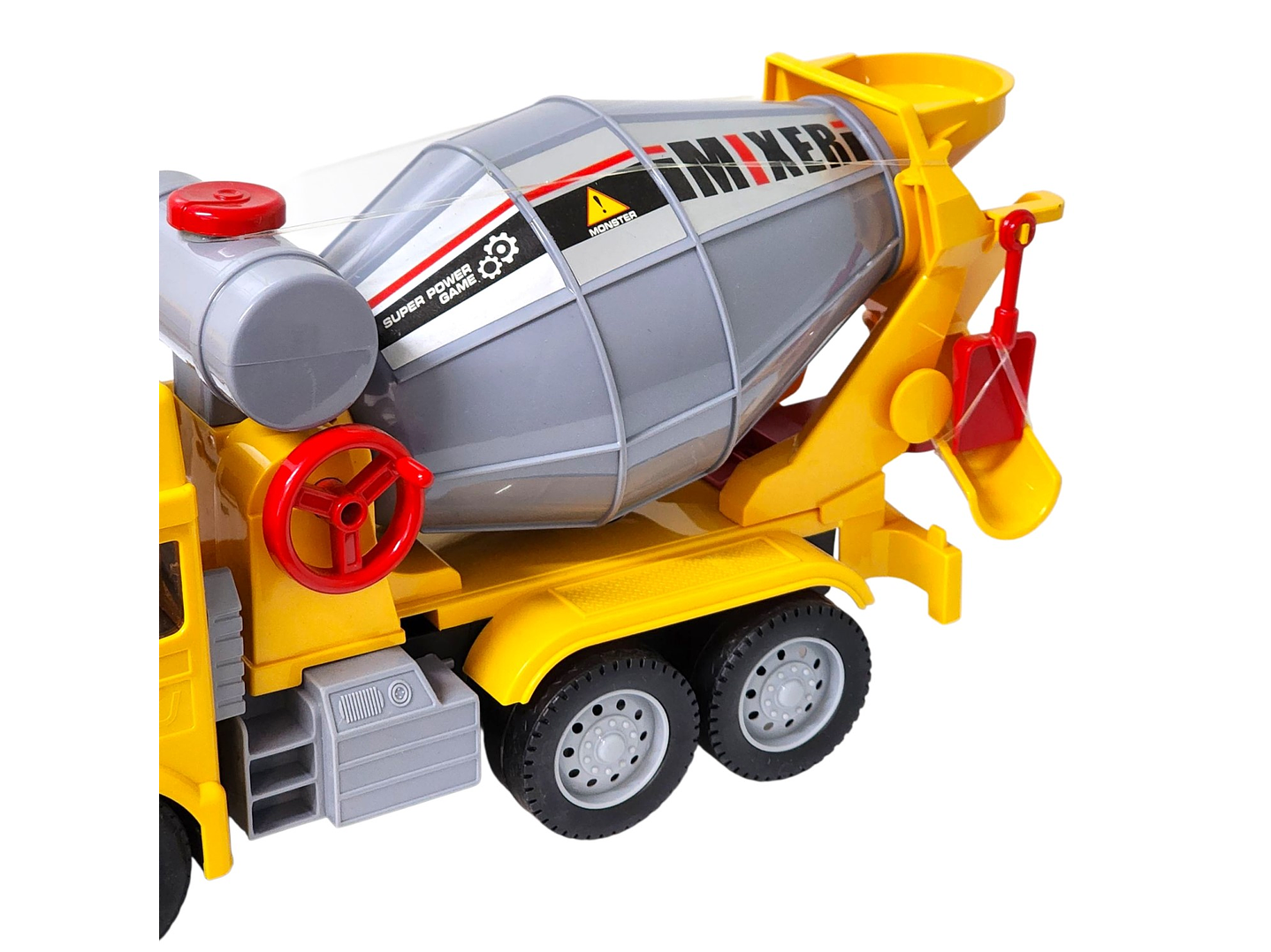 Juguete Camión Hormigonera Sonido Fricción DBG1678 Amarillo 4