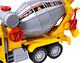 Juguete Camión Hormigonera Sonido Fricción DBG1678 Amarillo - Miniatura 4