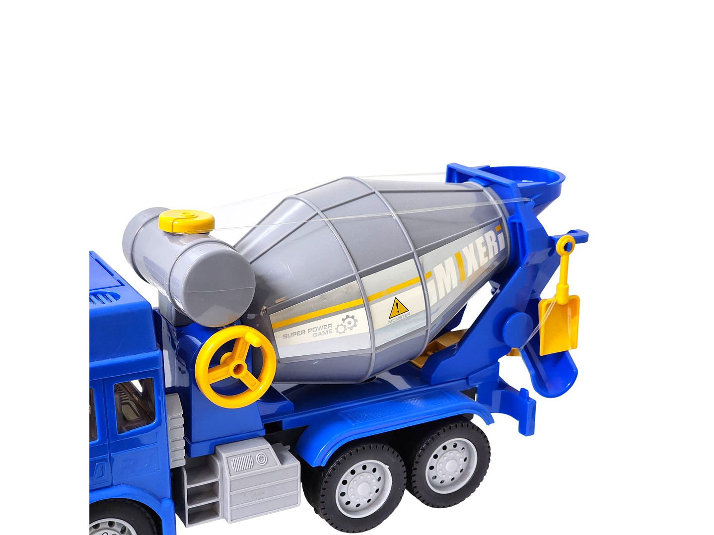 Juguete Camión Hormigonera Luz Sonido Fricción DBG1678 Azul 5