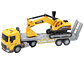 Juguete Camión Plataforma Y Excavadora Luz Sonido DBG1679 - Miniatura 3
