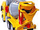 Juguete Camión Hormigonera Sonido Fricción DBG1678 Amarillo - Miniatura 5