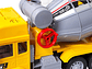 Juguete Camión Hormigonera Sonido Fricción DBG1678 Amarillo - Miniatura 7