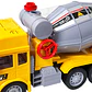 Juguete Camión Hormigonera Sonido Fricción DBG1678 Amarillo - Miniatura 7