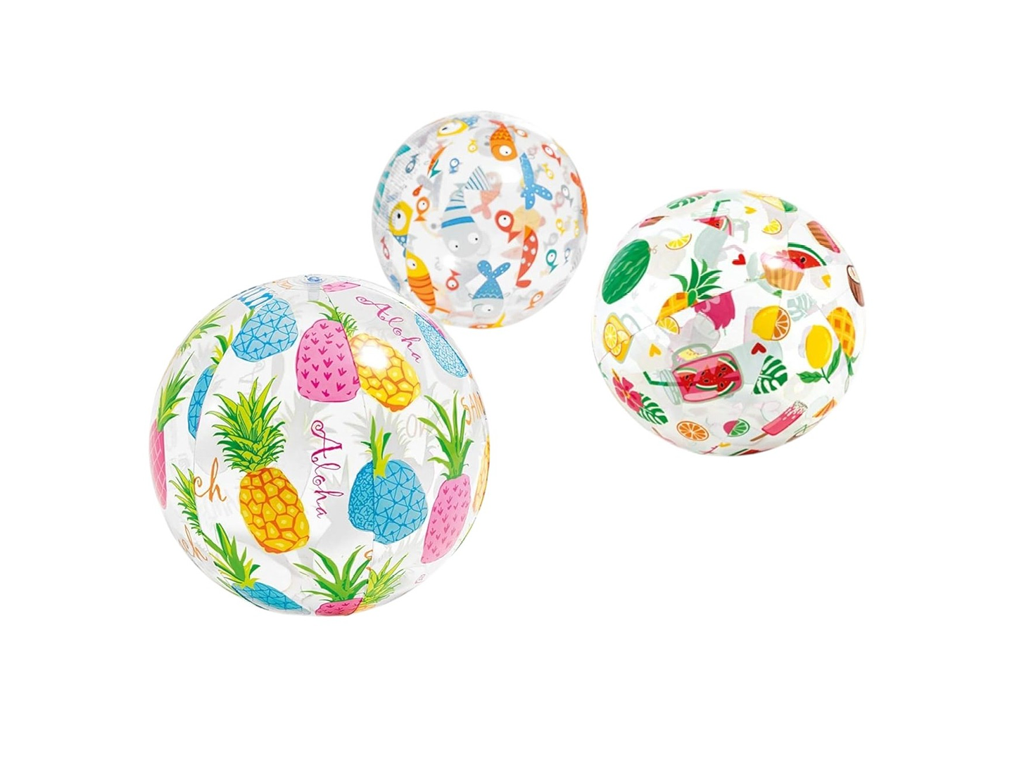 Pelota de Playa Multicolor 51cm Intex 59040NP Piscina  4